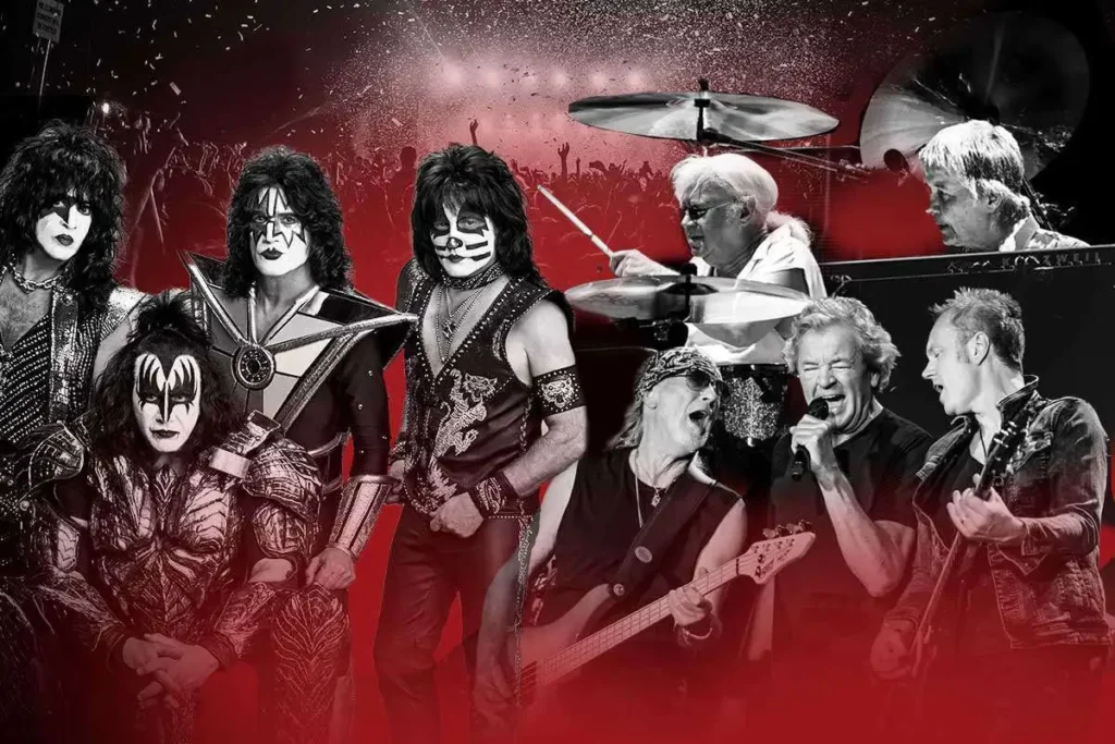 Kiss e Deep Purple 2023